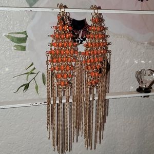 bebe long earrings🔥🔥